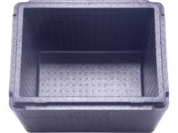 Термоконтейнер изотермический с крышкой, 400х298х340 мм, 21 л