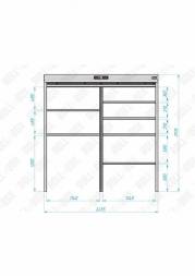 Роллетный шкаф ROLL-BOX SIMPLE Plus 24.05.24.V2-1