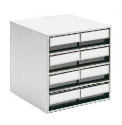 Кассетница с металлическим корпусом Treston, 400x400x395, прозрачный, 0840-1