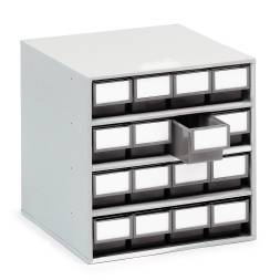 Кассетница с металлическим корпусом Treston, 400x400x395, серый, 1640-3