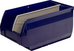 Разделитель по длине для ящика 5004 литьевой PP мм, белый