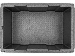 Термобокс пенополипропиленовый с крышкой STP Normal N, 600х400х320 мм, 46 л, 40 кг/м3