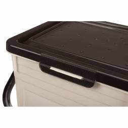 Контейнер для мусора, 8л, светло-бежевый