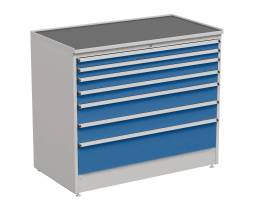 Тумба с выдвижными ящиками Treston 130/110-4, 61507004H