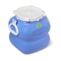 Фляга (бидон) пластиковая для пищевых продуктов Martika Гранде, 20 л, белый