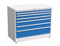 Тумба с выдвижными ящиками Treston 130/110-4, без верха, 61507604H