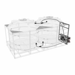 Комплекс насосный 600л/мин для воды ZПО2