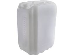 Канистра пластиковая со шкалой уровня, 20 л, белый [3835]