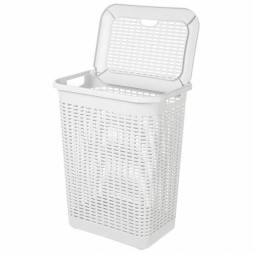 Корзина для белья 50л, белый