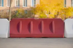 Блок дорожный 1200 красный