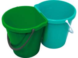 Система многофункциональная для уборки и отходов, 24л, мятный, зеленый
