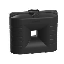 Емкость пластиковая прямоугольная для хранения воды, жидкостей и дизельного топлива, 1000 л, черный [TSN1000S1]