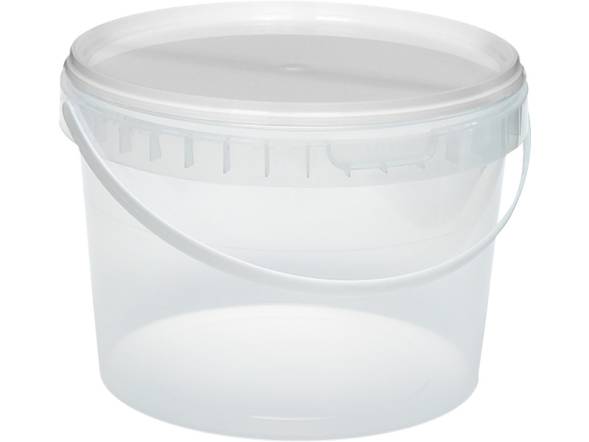 Ведро пластиковое круглое, 2 л [4056]