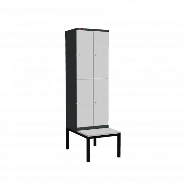 Шкаф ДиКом УНО-322(RAL 7016+RAL 7038) [ ER-00031362 ]