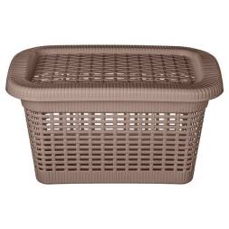 Корзина универсальная 20л, коричневый