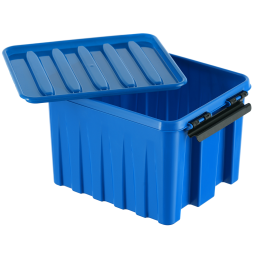 Контейнер с крышкой и клипсами Rox Box Original, 3,5 л, 210x170x135 мм, синий