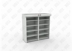 Металлический роллетный шкаф ROLL-BOX SIMPLE 20.07.66.V1