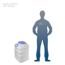 Бидон (фляга) 100 литров, синий