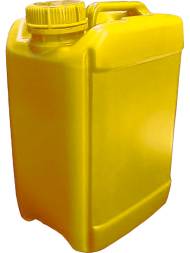 Канистра пластиковая, 5 л, желтый [5188]