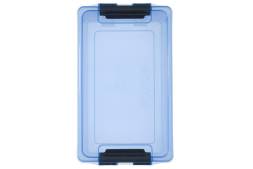 Контейнер с крышкой и клипсами Rox Box Home, 10л, 100x170x210 мм, синий