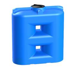 Емкость пластиковая накопительная вертикальная для воды и дизельного топлива, 2000 л, синий [TSL2000S13]